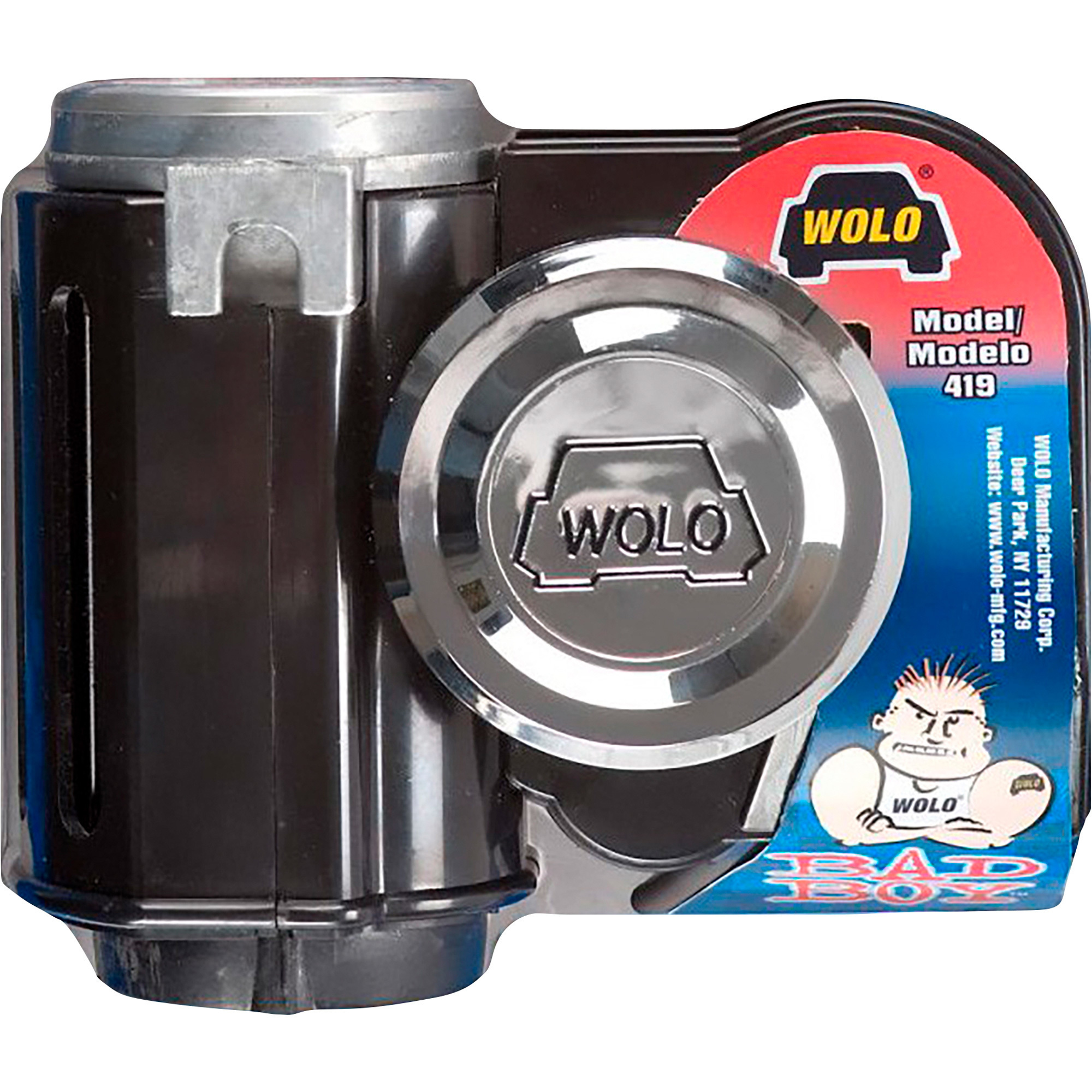 Wolo Bad Boy Compact Air Horn, Model# 419